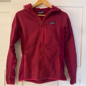 Patagonia Women's Dark Pink Full-Zip Fleece Jacket